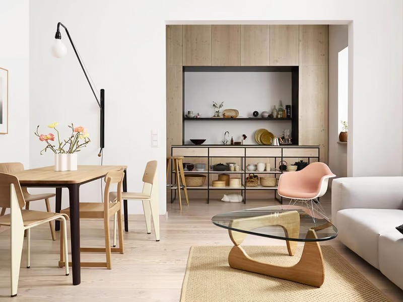 Mesa de Centro Noguchi: Arte y Funcionalidad en Perfecta Armonía