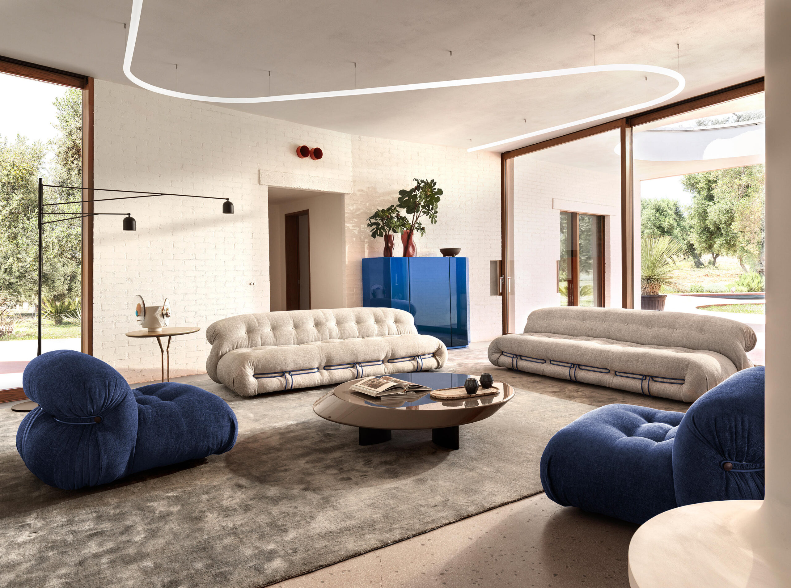 Sofá Soriana: Un icono del confort y la sofisticación